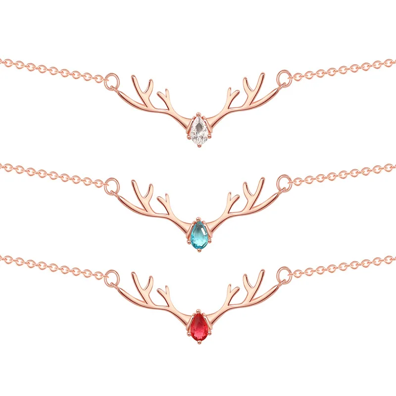 

Forest Elk Necklace Antlers Christmas One Deer Road Have You Necklace