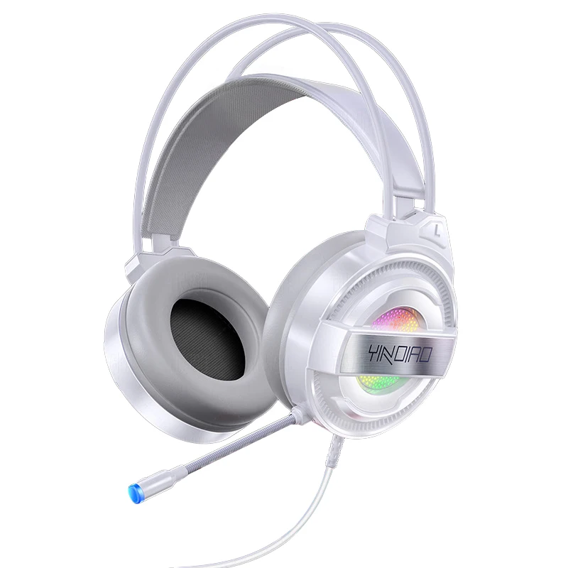

Q3 Computer Gaming Headset Gamer 3.5mm Double Jack With Microphone Wired Gaming Headphones, Black, white, pink