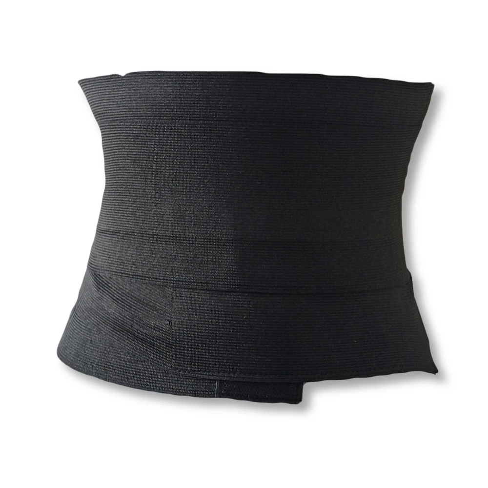 

Hot Sale Adjustable Stomach Sweat Waist Compression Wrap Abdominal Waist Support Belt Waist Trainer Fitness Slimming Belly, Black
