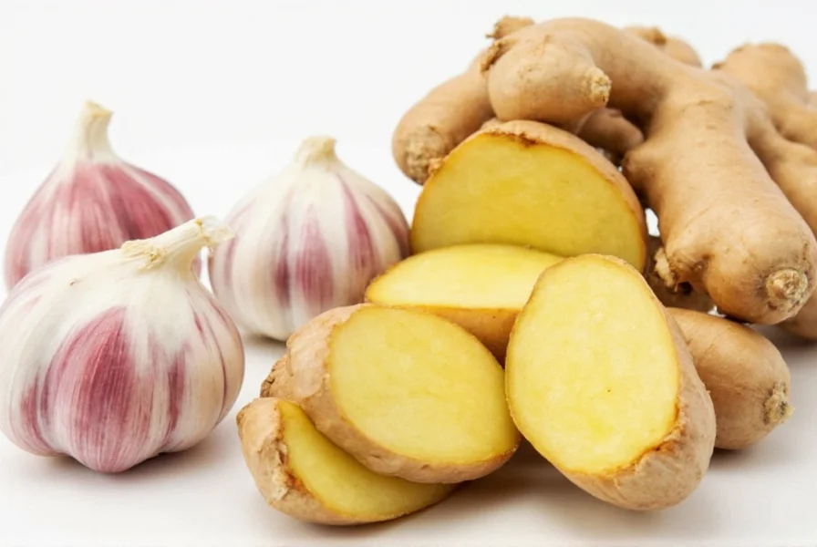 ginger and garlic