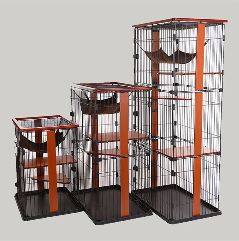 

Hot sale cat cage big cat cage balcony cat cage 4 layer, Pet cat cage