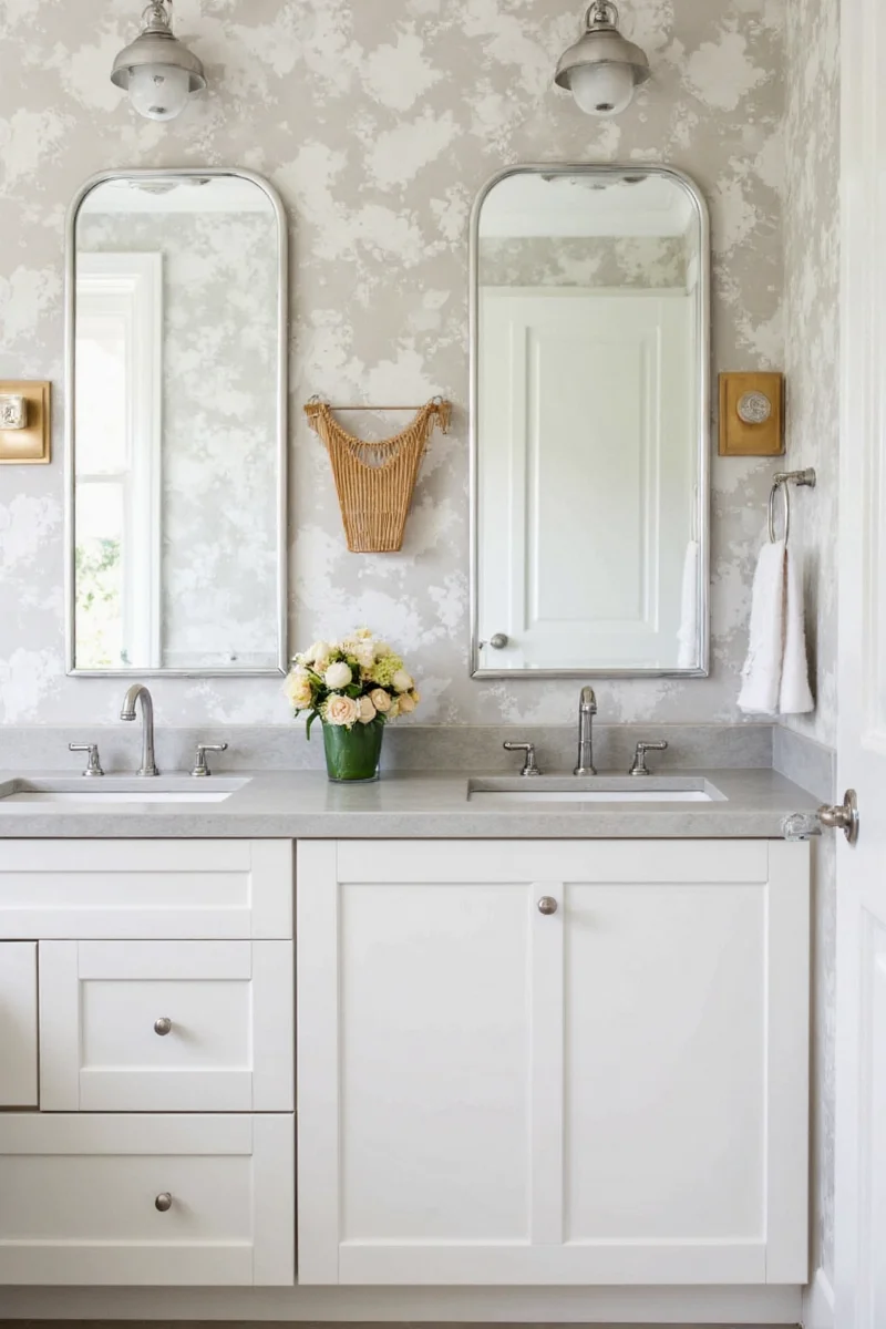 Bathroom Cabinet Before and After