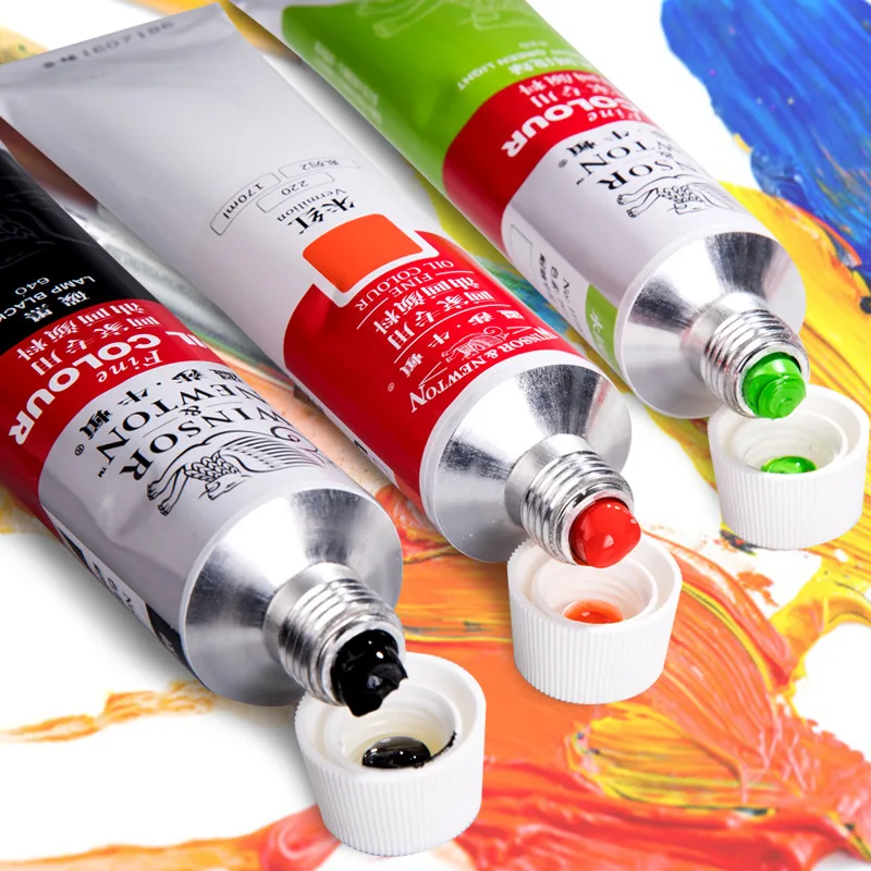 
Winsor and Newton 55 colours 170ml artist professional aluminium tube oil colour paint pigment set 
