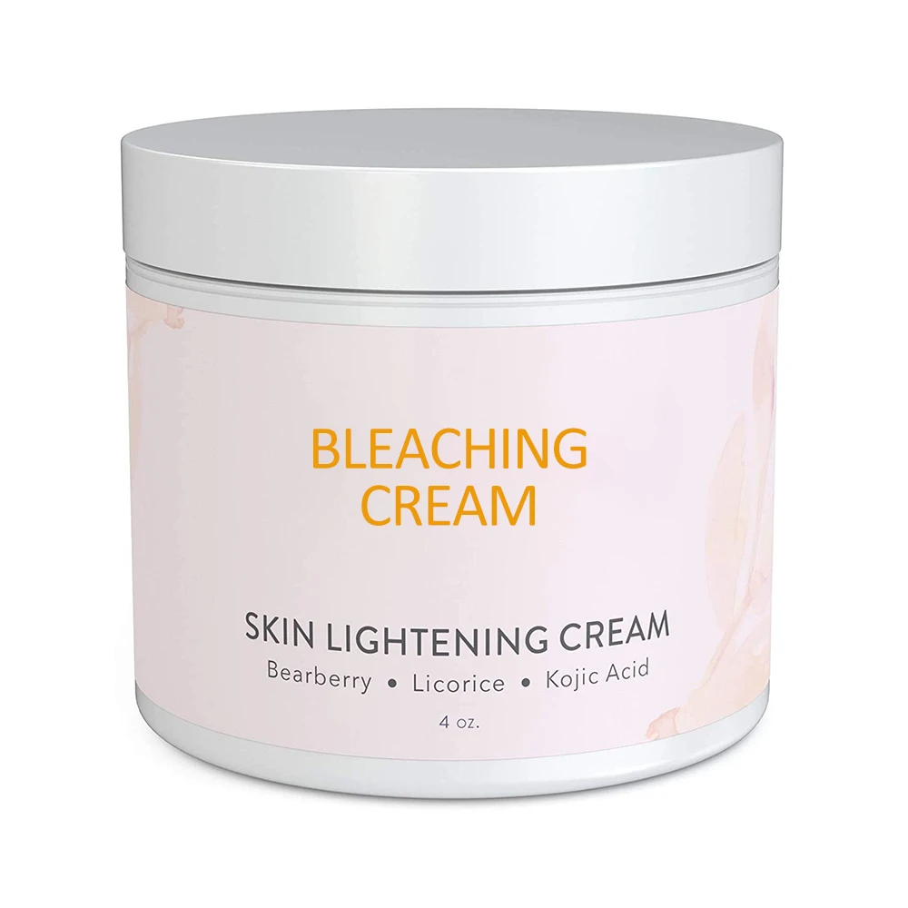 

Private label strong skin bleaching cream foot full body glutathione kojic acid whitening cream for black skin
