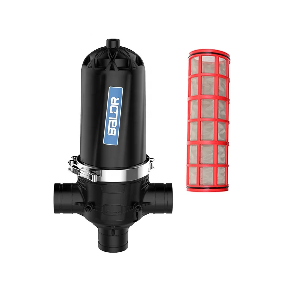 

2 inch T type Plastic Screen Water Filter for Farm Irrigation System Agriculture Landscape filter irrigation