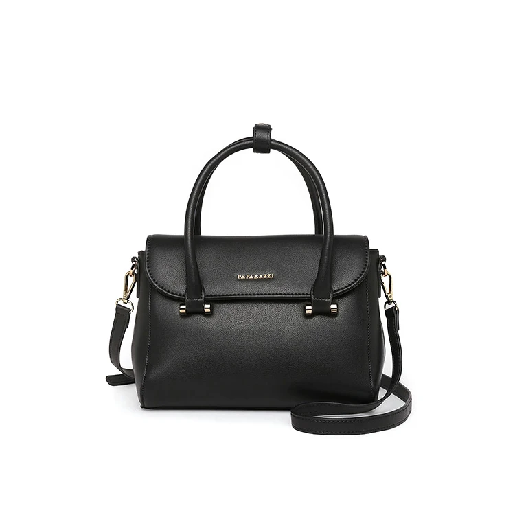 

5514 2019 Paparazzi Brand Name New Arrival Elegant Fashion Shoulder Bag Designer Custom Lady Genuine Leather Handbags For Women, Black , various colors are available