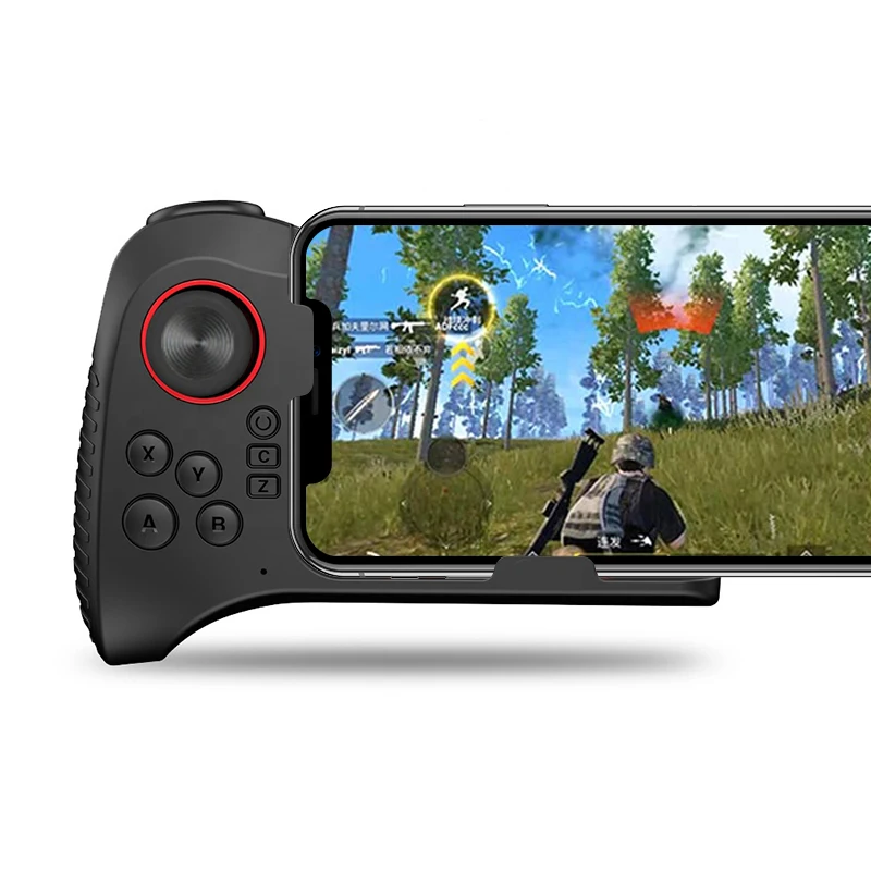 

Portable Wireless Game Remote Control Handle Mobile Joystick Controller For PUBG, Black