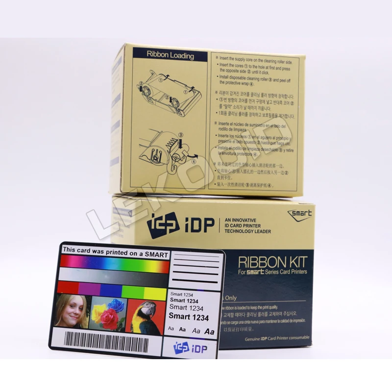 Idp Smart 51 & 31 Series Card Printers 659366 Ssiddcpymcko Ribbon 250 Prints,Smart31s