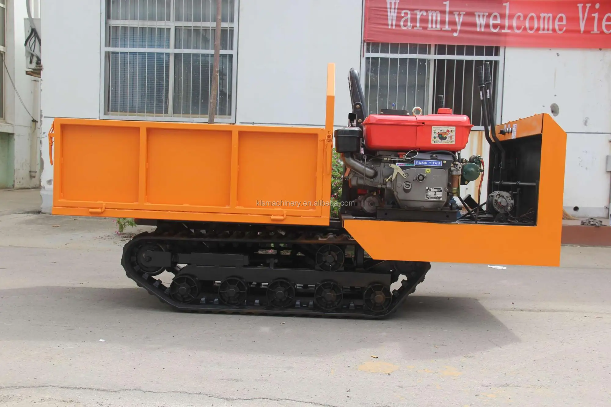 1 Ton Ride On Crawler Mini Dumper Small Dump Crawler Truck - Buy Mini ...