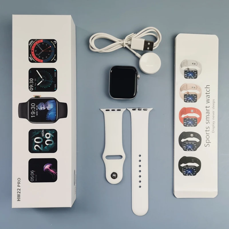 

Hot Selling Online Hw22 Pro 1.75 Series 6 7 Men Waterproof Touch Screen Watches Wireless Charging Hw22pro Plus Smart Watch