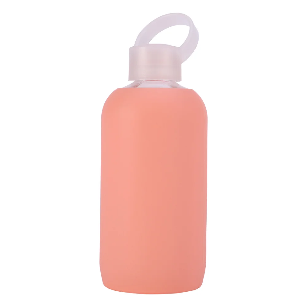 

Hot Selling Product Promotional Christmas Gift Leakproof BPA Free Portable Reusable Borosilicate Glass Water Bottle