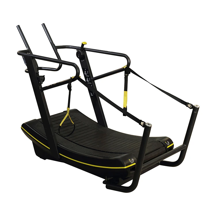 

Skyboard Cardio Machine Cheap Price Speedfit Air Runner Belt Curved Treadmill, Black