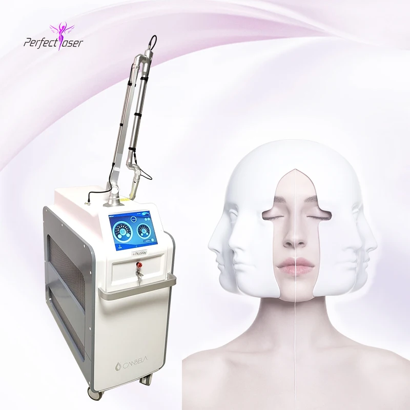 

Four Wavelengths Available Skin Care Black Doll Treatment Tattoo Pigmentation Removal Picosecond Freckle Removal Machine