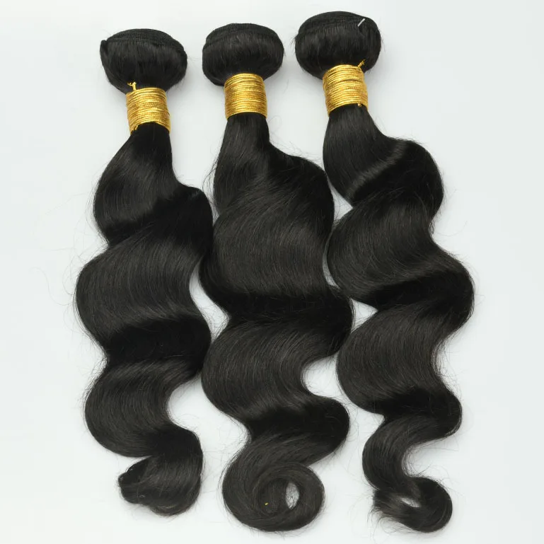 

10A European, American and Brazilian synthetic fiber high temperature silk hair curtain hair bundle big wave black