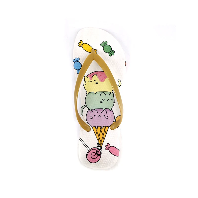 

Wholesale Fashion Summer Hot Sale Printing High Quality Slippers Professional Kids Cartoon women Flip Flops oem custom slippers