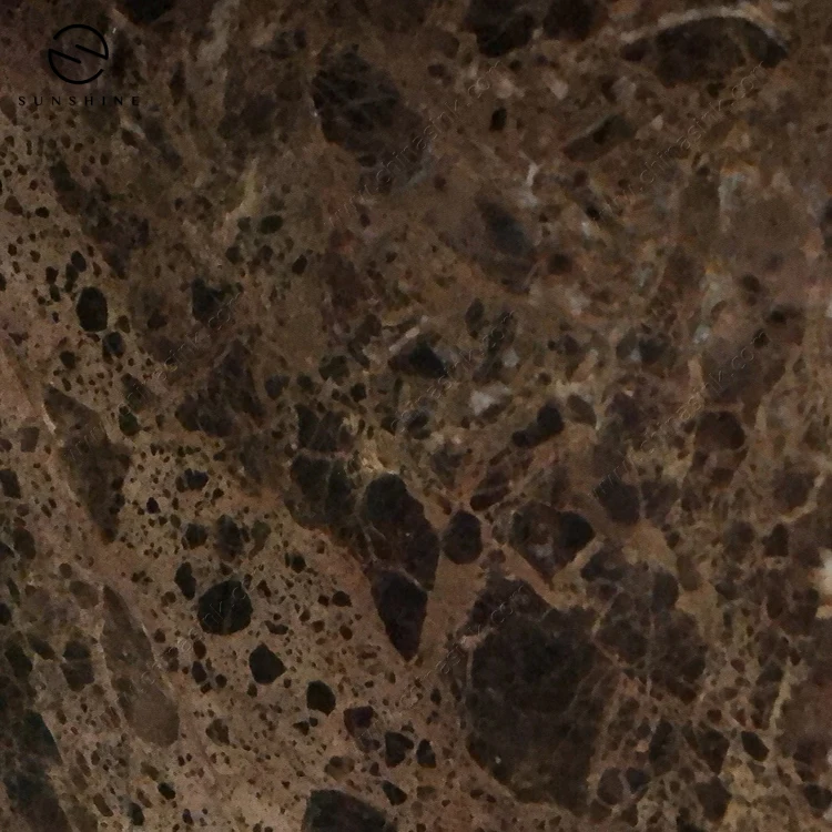 Good Price Big Size Polished Dark Emperador Coffee Marble Slab Price