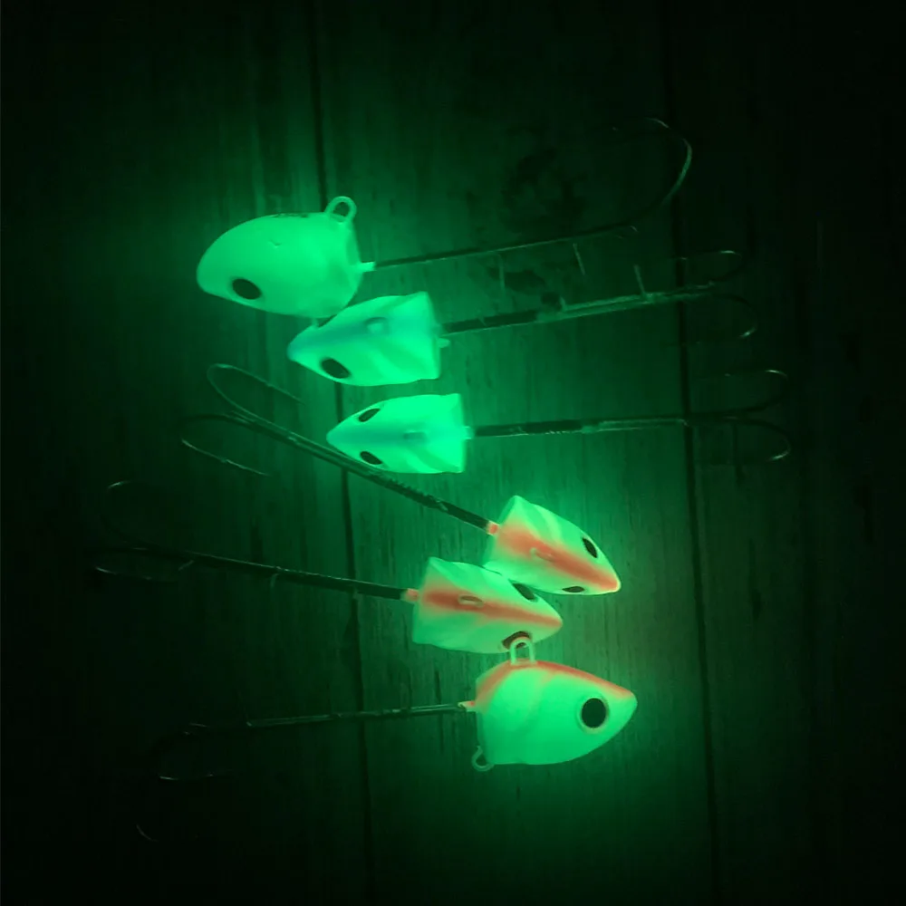 69 160g 200g 250g Tenya Jig Head Hairtail Hook Luminous Deep Sea Metal Jig Ribbonfish Lure