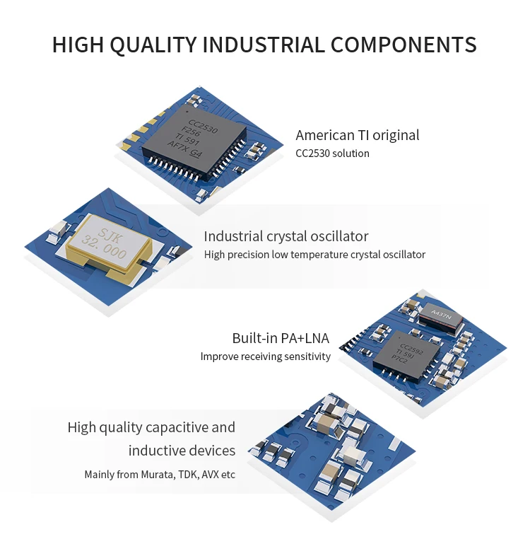 Zigbee Io Module Wireless Transceiver Zigbee Cc2530 Rf Module 20dbm 2