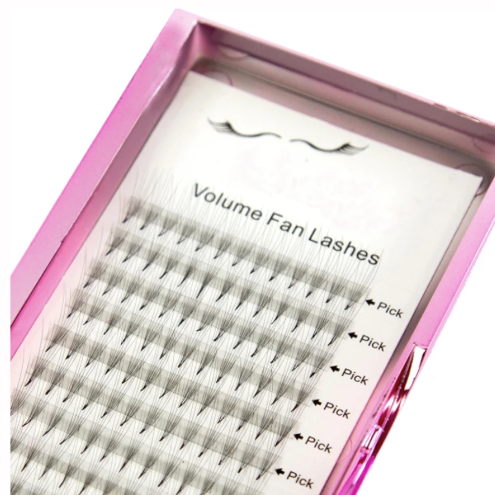 

OEM 4D 5D Russian Volume Lashes C D Curl Eyelash Extension 0 07 0 10 Heat Bonded False Eyelashes Premade Fans 3D Soft Black, Natural black