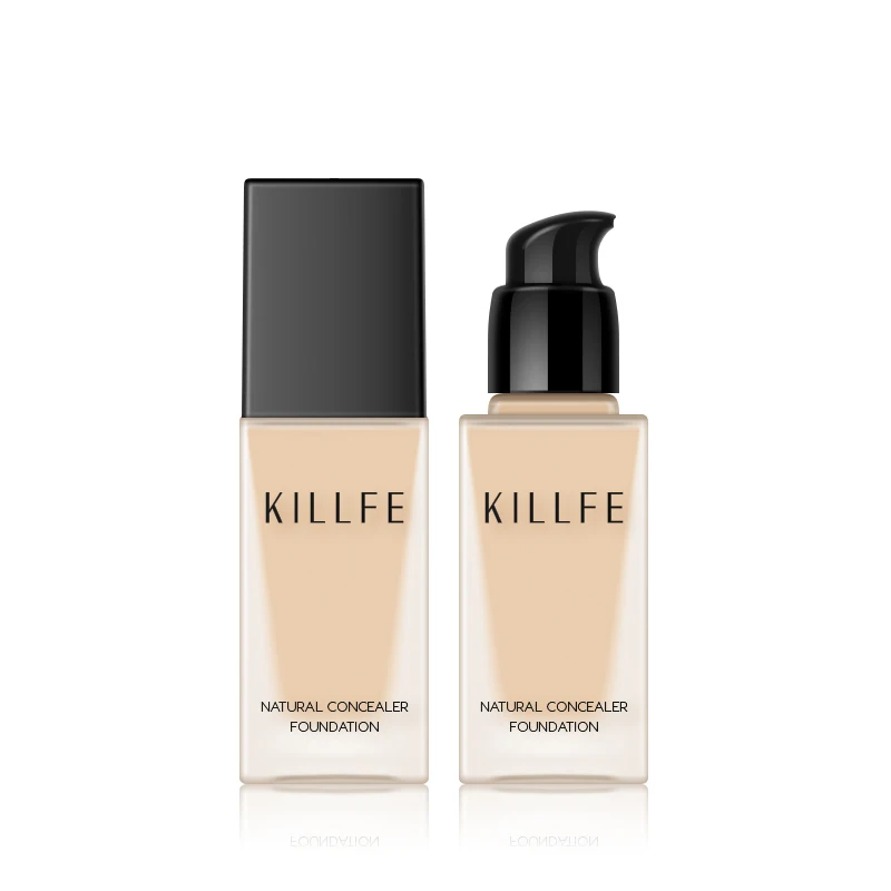 

KILLFE 10 colors magic full cover water proof liquid base foundation private label