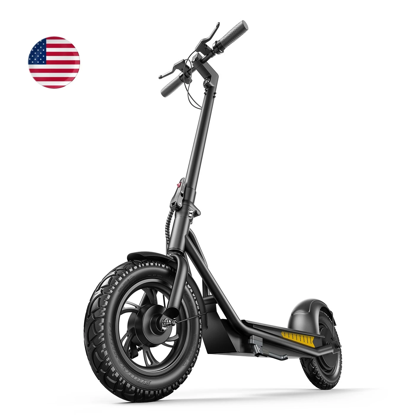 

USA Warehouse 12 Inch Big Wheel Adult E Scooter Price Max Speed 35Kmh Powerful Single Drive Foldable 500W Batterie Scooter 36V