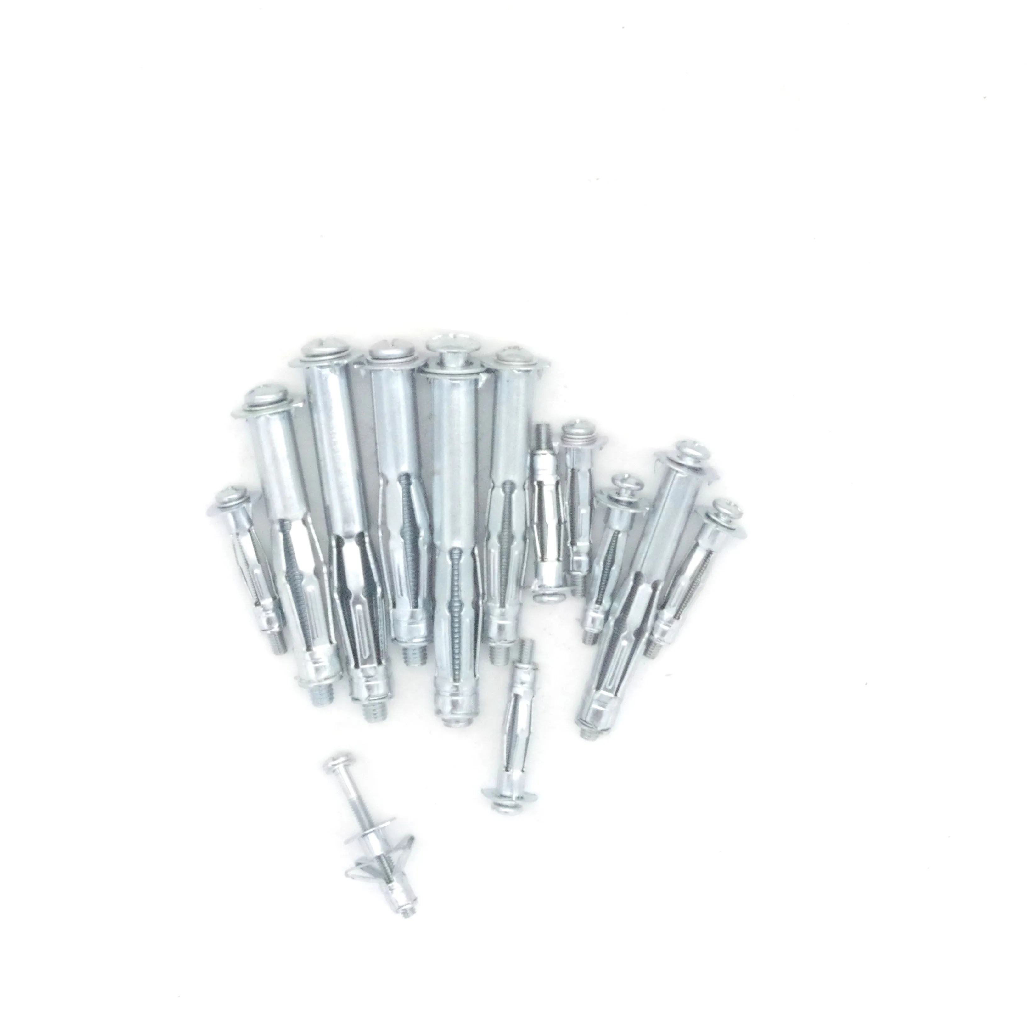 
Metric galvanized drywall screw anchor , M4 M5 M6 M8 hollow wall anchor 