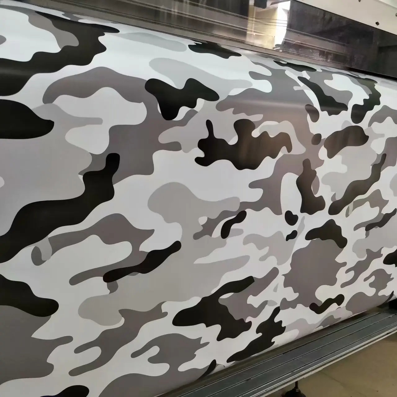 10/20/30/40/50/58x152CM/Lot Black/White Camo Vinyl Film Snow