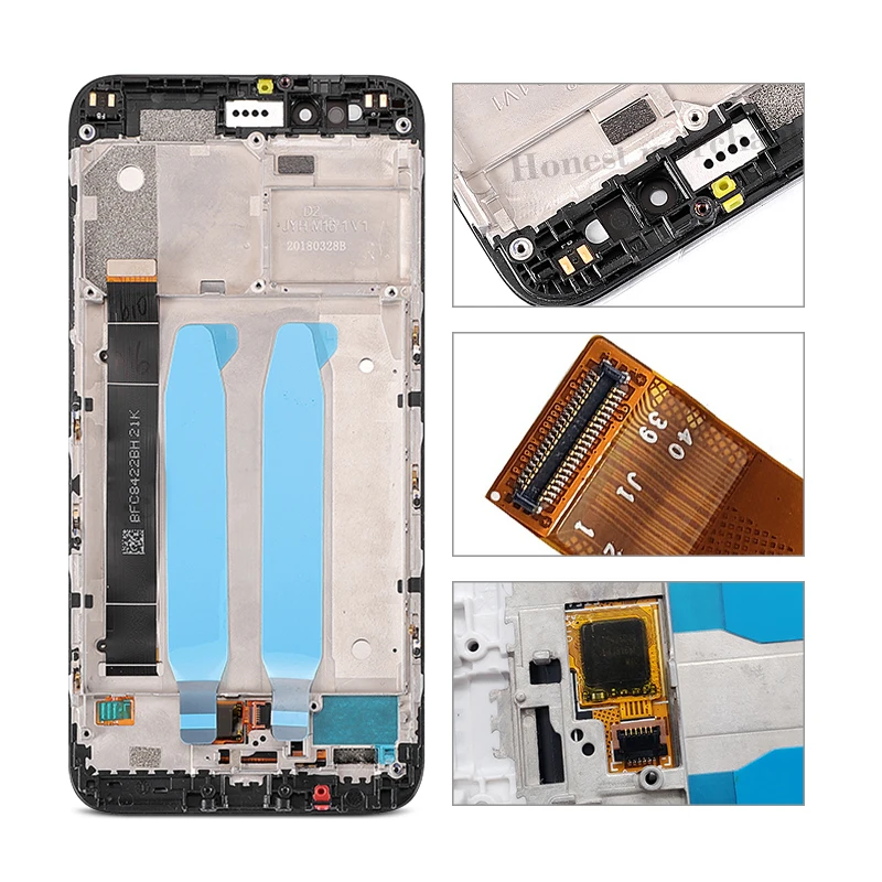 

Touch repair lcd display original screen nuu mobile phone frontal A1 for Xiaomi