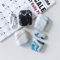 

OEM PC Case for Airpods 2.0, Protective Hard PC Case Marble Earphone Cover for Apple for Airpods Case