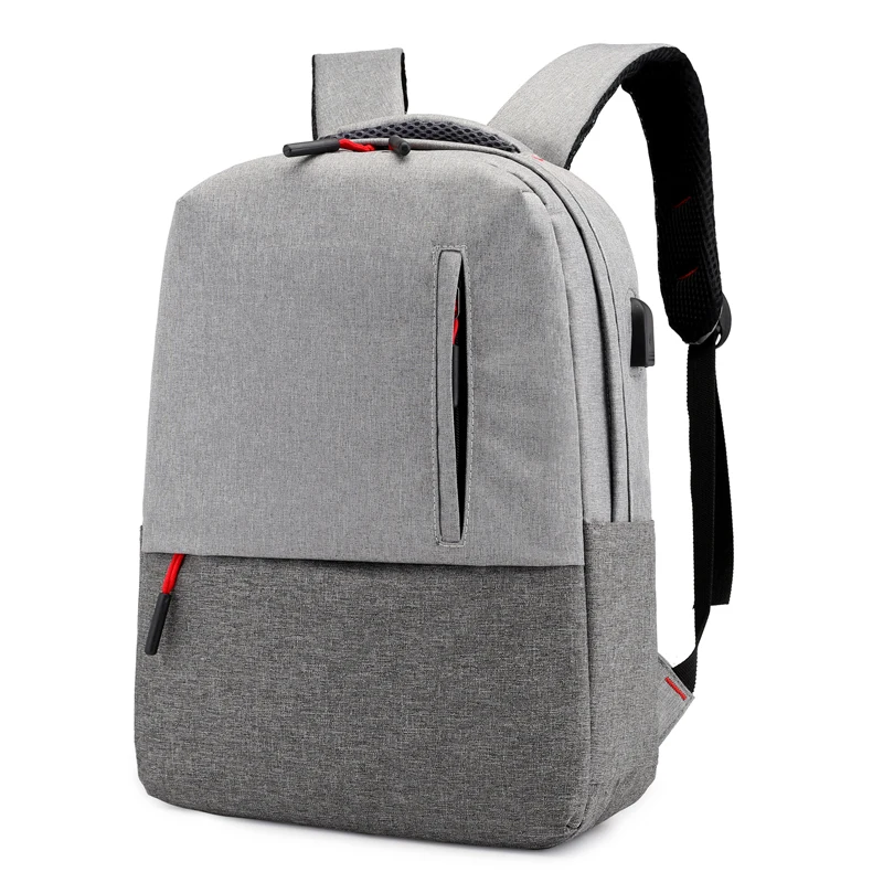 

Fashion Stylish Business Simple Design Waterproof Travel Sports Back Pack USB Charging Port small laptop backpack