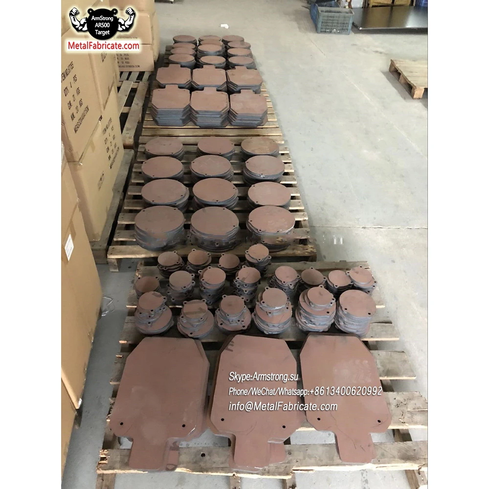 Manufacturing process of ArmStrong AR500 Steel  target