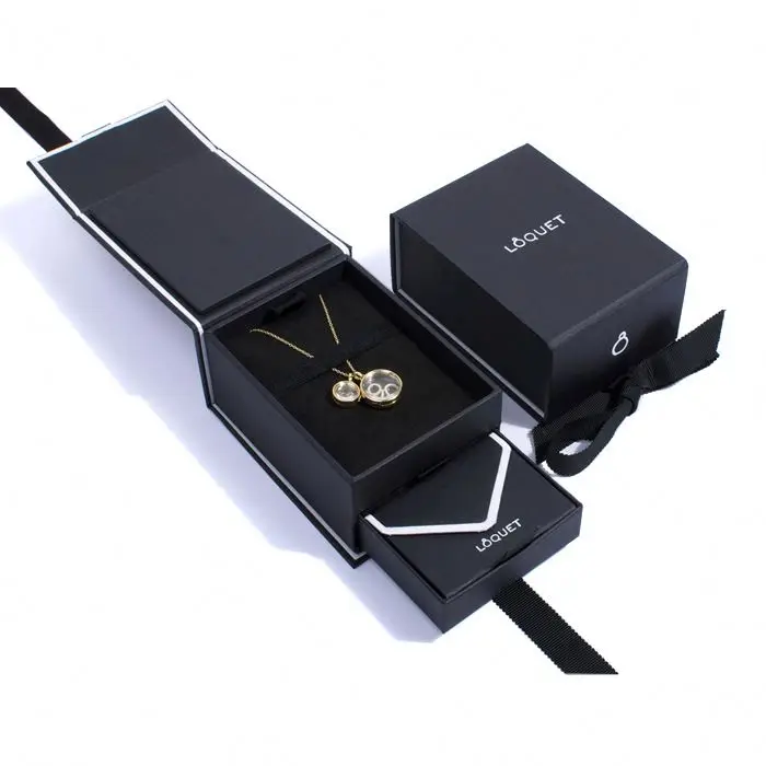 

Custom forte luxury bracelet box whole sale custom jewelry pu lather set gift rin jewelry packaging box