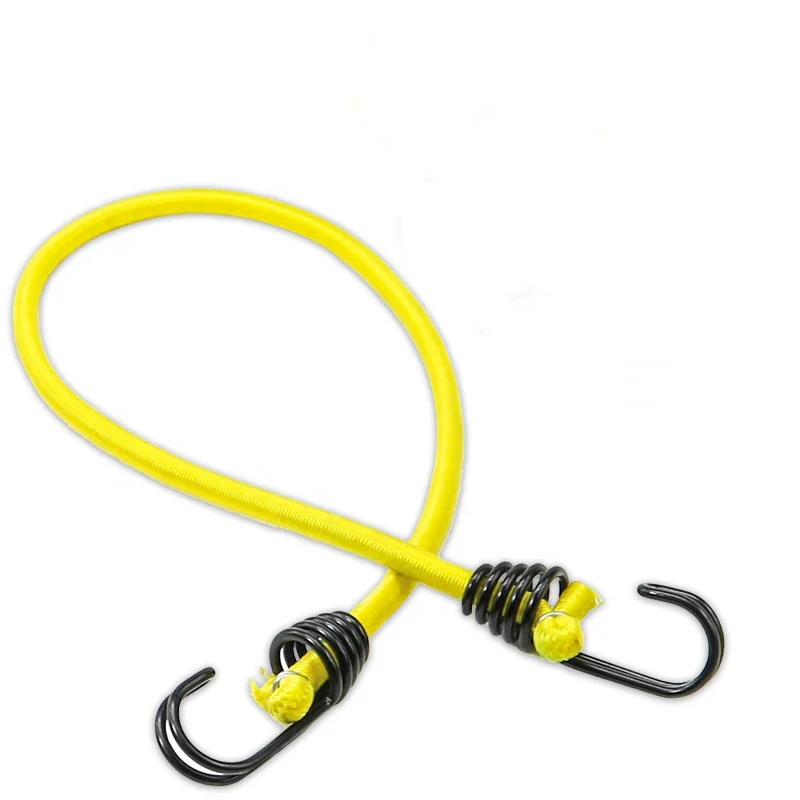 

2022 hot sale new Plastic Hook Bungee Cord Elastic Cord With Plastic Hooks bungee cord lanyard, Colors