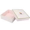 Customized Surrounding edge Gold Gift Packaging Box