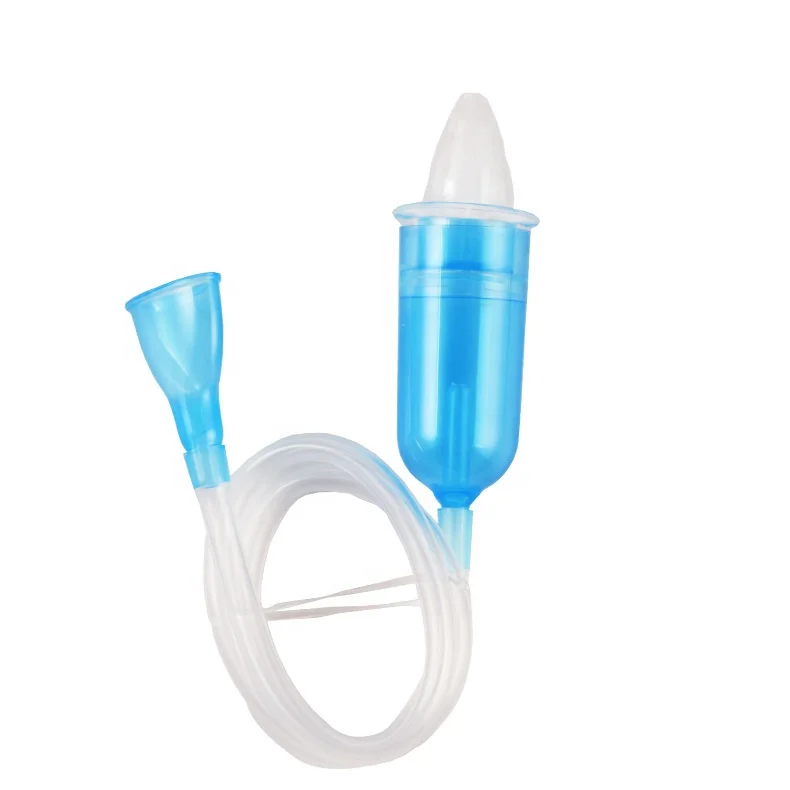 

Adult baby nose aspirator baby nasal vacuum nose cleaner, Blue white