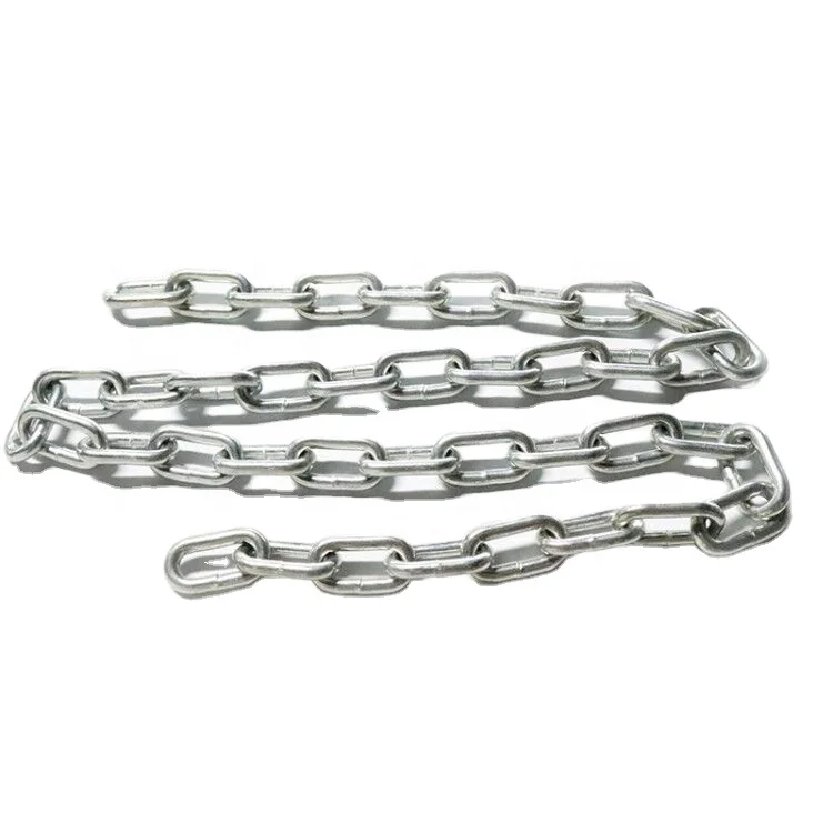 

Heavy Duty Weight 6mm G80 Galvanized Alloy Steel Load Link Lifting Chain