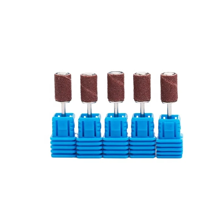 

whole sale brown pedicure manicure nail polish sanding band for dead skin