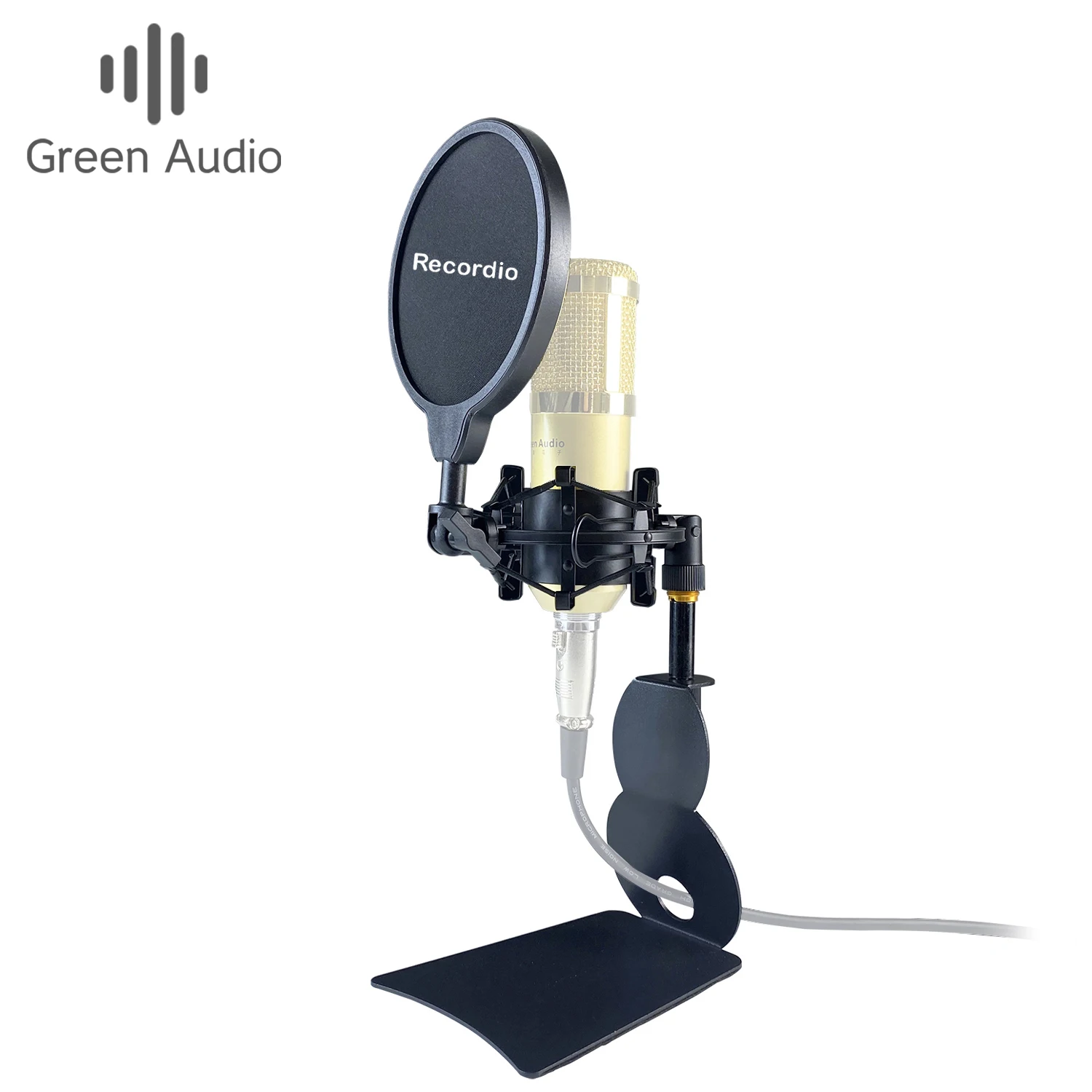 

GAZ-06 Filter Recording Microphone Shockproof Stand Suitable for Desktop Microphone