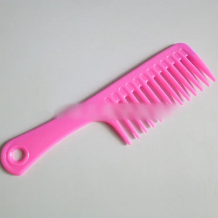 

factory wholesale nice price high quality Personalized OEM Wide Tooth Plastic Big Hair Comb