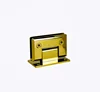 Top Sale Fittings Product 90 Degree Stainless Steel Gold Hydraulic Glass Door Hinge