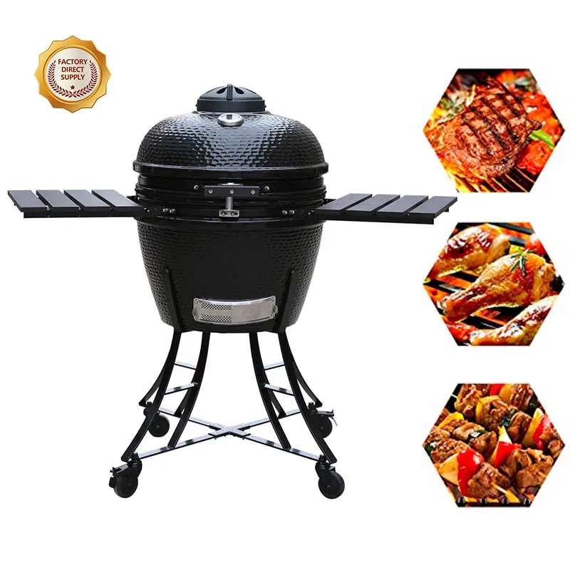 

Professional Hot Selling Kamado 23inch Outdoor Patio Greek Ceramic Kamado Charcoal Bbq Grill, Customizable