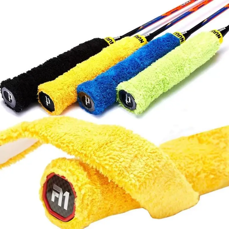 

Factory Customized Microfiber Towel Fabric Tennis Racket Handle Overgrip Multicolor hockeystick grip