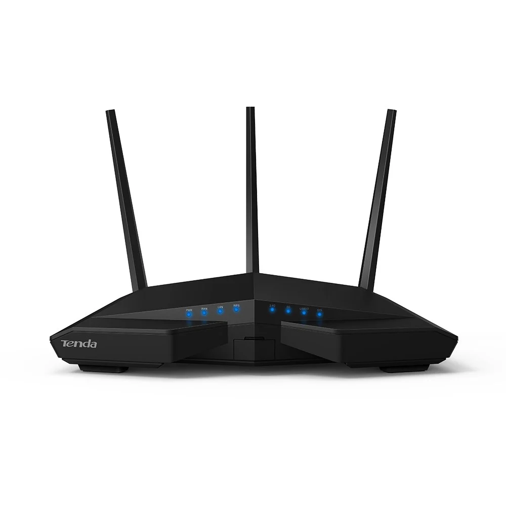 1900Mbps AC18 IPV6 802.11AC wireless tenda smart dual-band gigabit wifi router