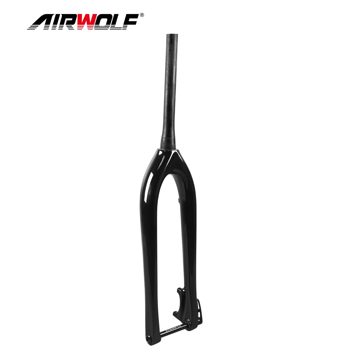

AIRWOLF Full Carbon Fiber Mountain Bike Fork Hard Fork Tapered Tube Fork