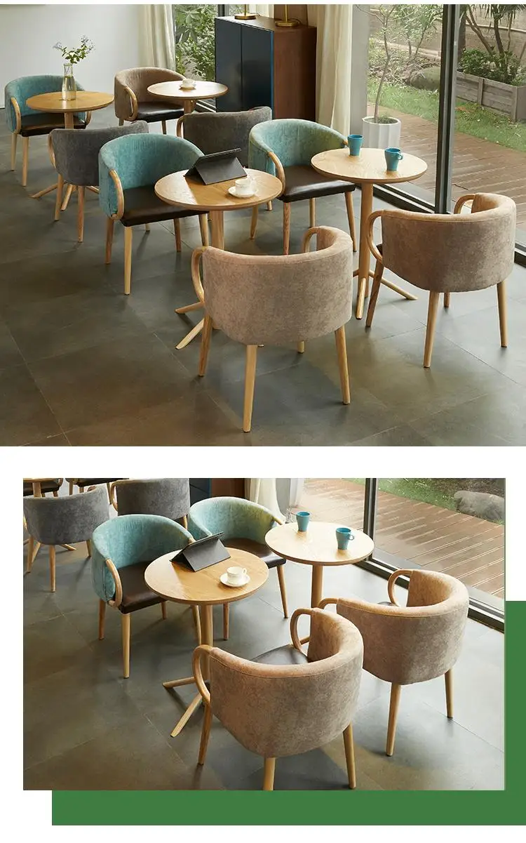 Factory custom modern one seat wood coffee chair for sale