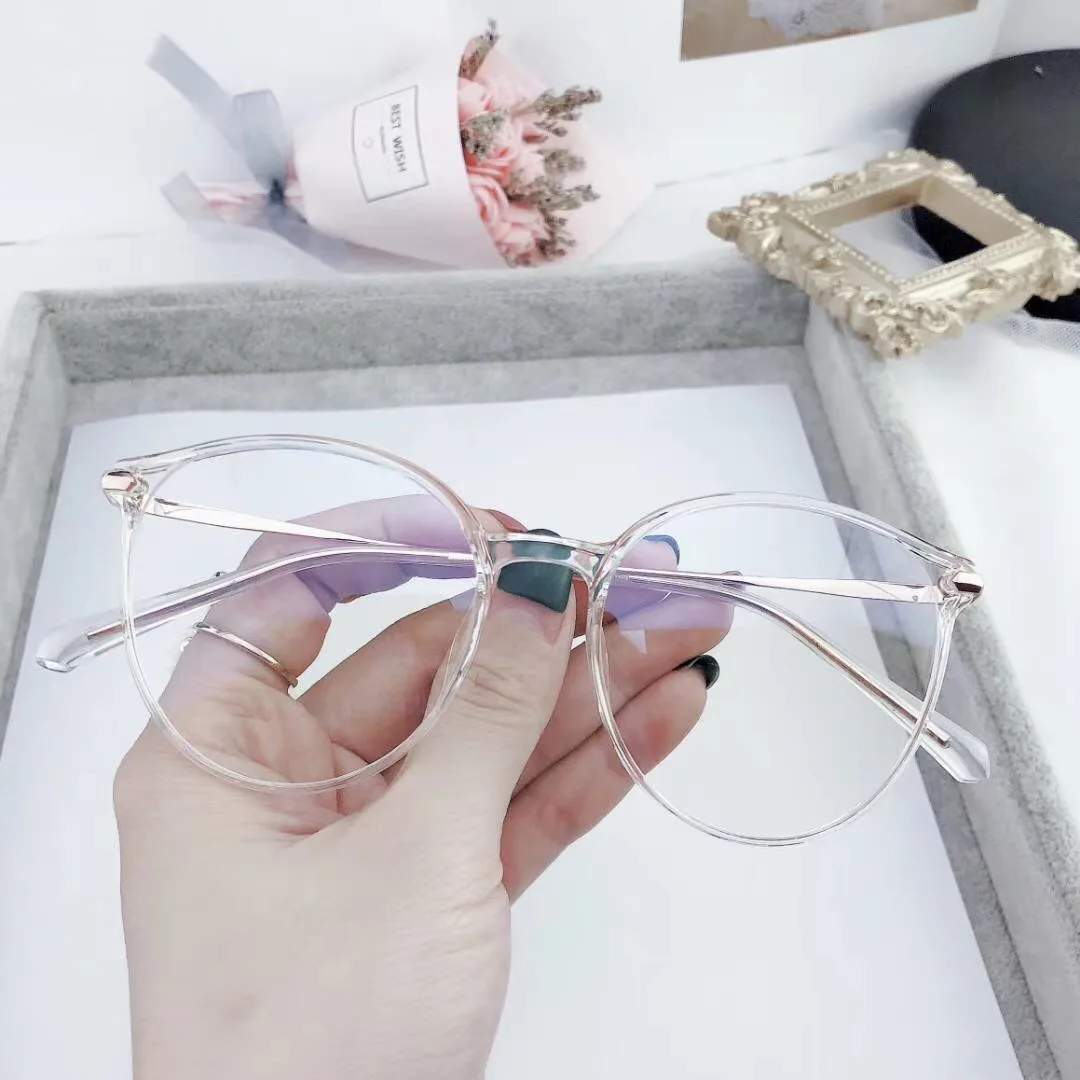 

Popular Fashion 2020 TR90 Lightweight Frame Blue Light Proof Glasses Optical Frame Glasses Decorative Gasses For Wholesale, 8 colors