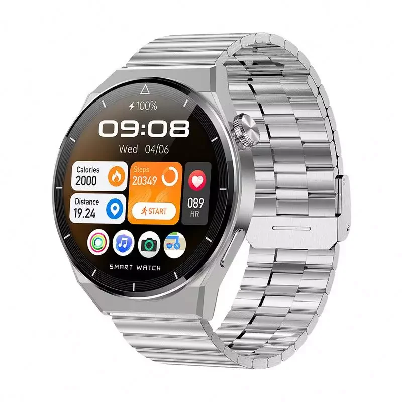 

GT3 Max Smart Watch Reloj Sport Custom Dial NFC Offline Payment 1.45-inch Health AI Remote Control Smart Watch