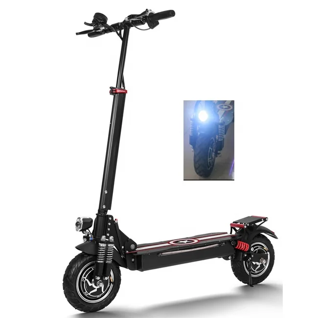 

Double motor electric scooter 48V big powerful 2 wheel racing E scooter for retail CE America