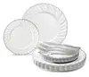 New Arrival Luxury European Fancy Plastic Tableware Set