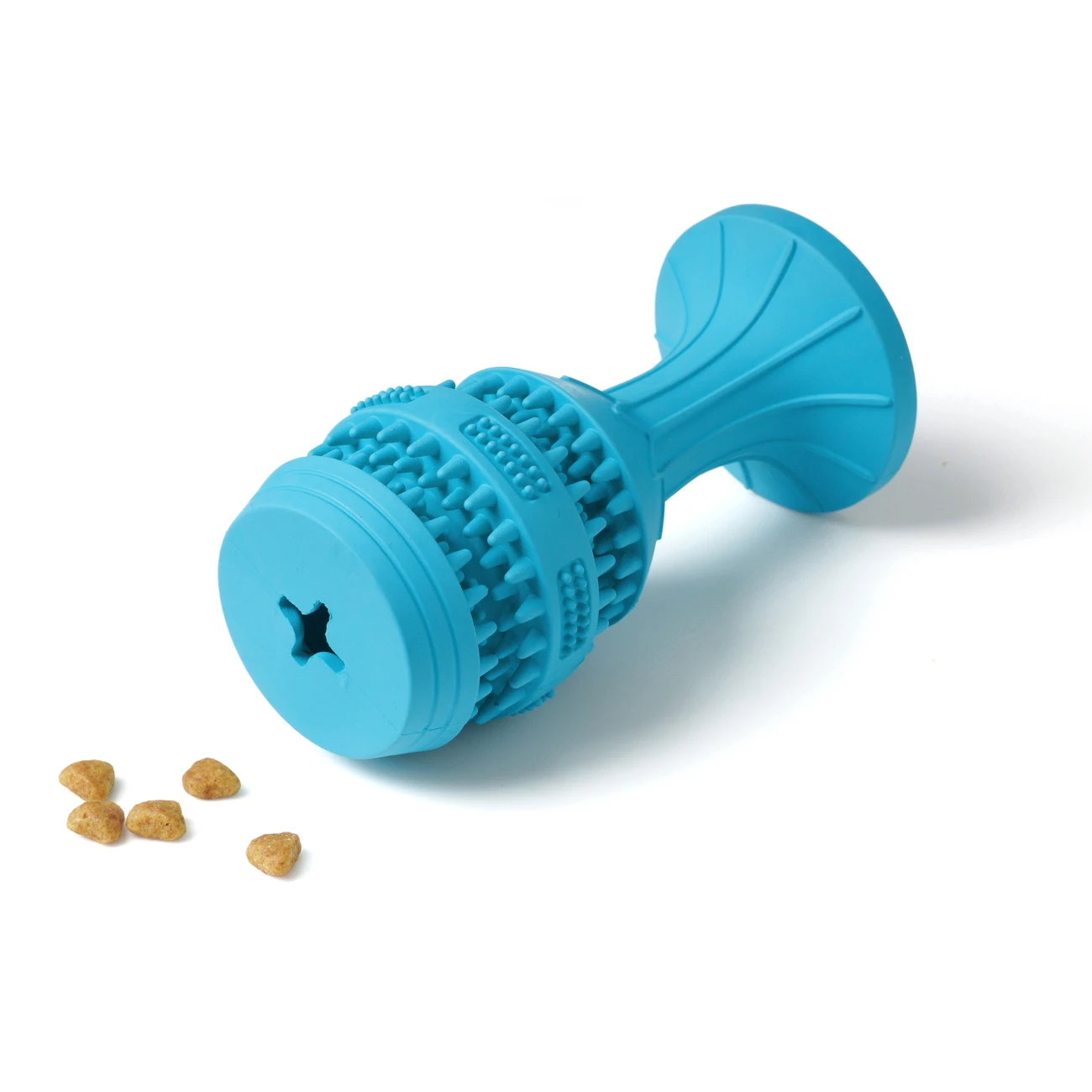 

Dog Chew Toy Rubber Chew Toy Factory Wholesale Dog Ball Chew And Clean Teeth Interactive Game Pet Rubber Toy Products, Blue